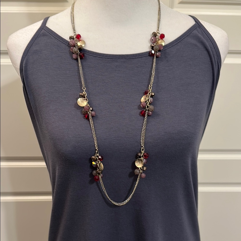 LOFT Multi-Color Beaded Necklace